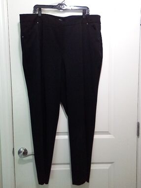 Women's Classic Black Dress Pants - Tailored Fit